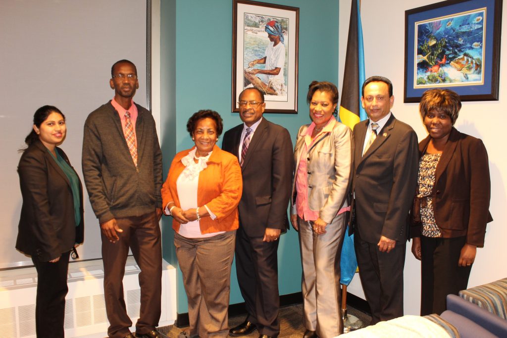 Auditor General's Visit The Bahamas High Commission