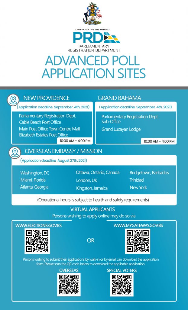 Advance Poll Application Sites The Bahamas High Commission