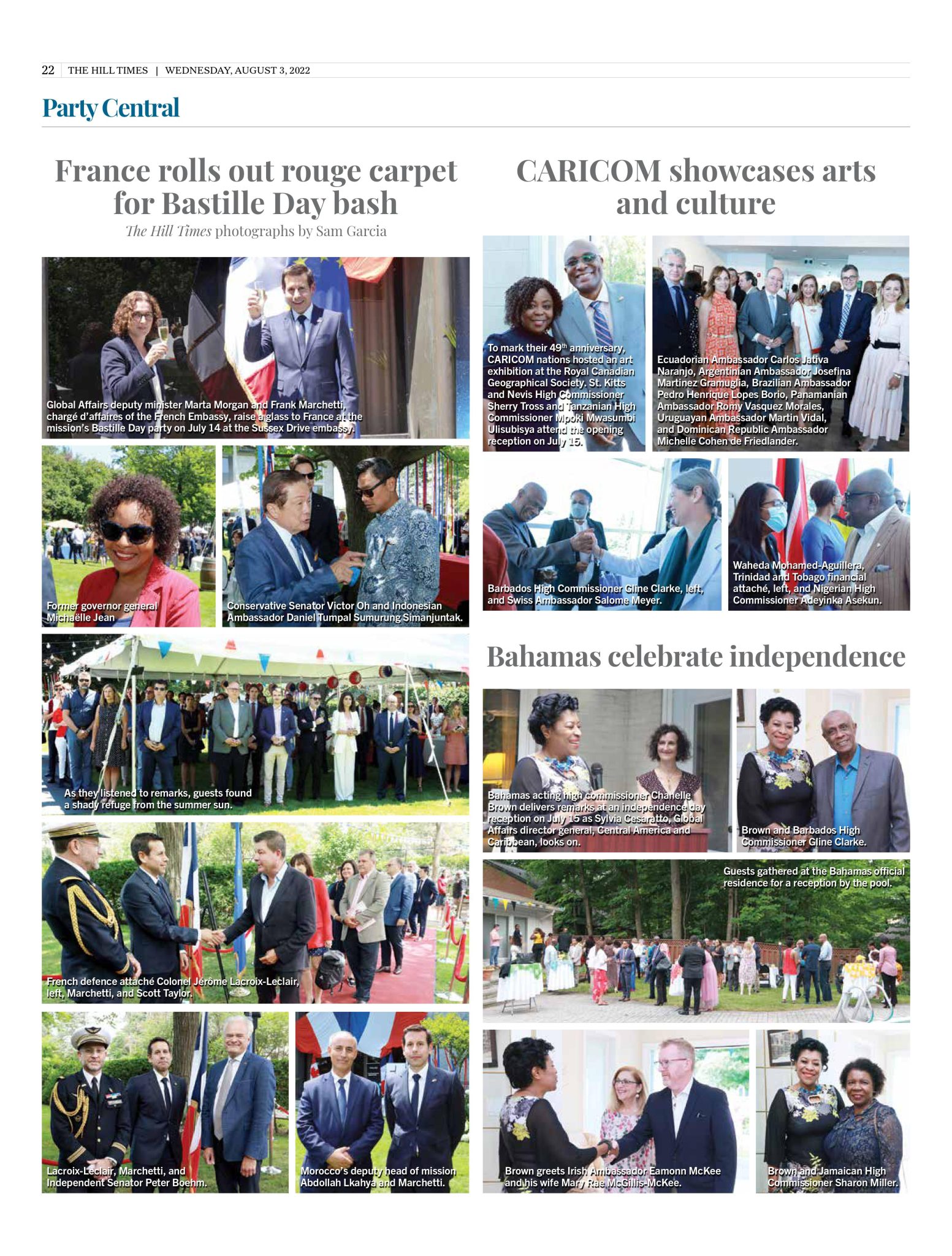 Bahamas Feature In The Hill Times The Bahamas High Commission