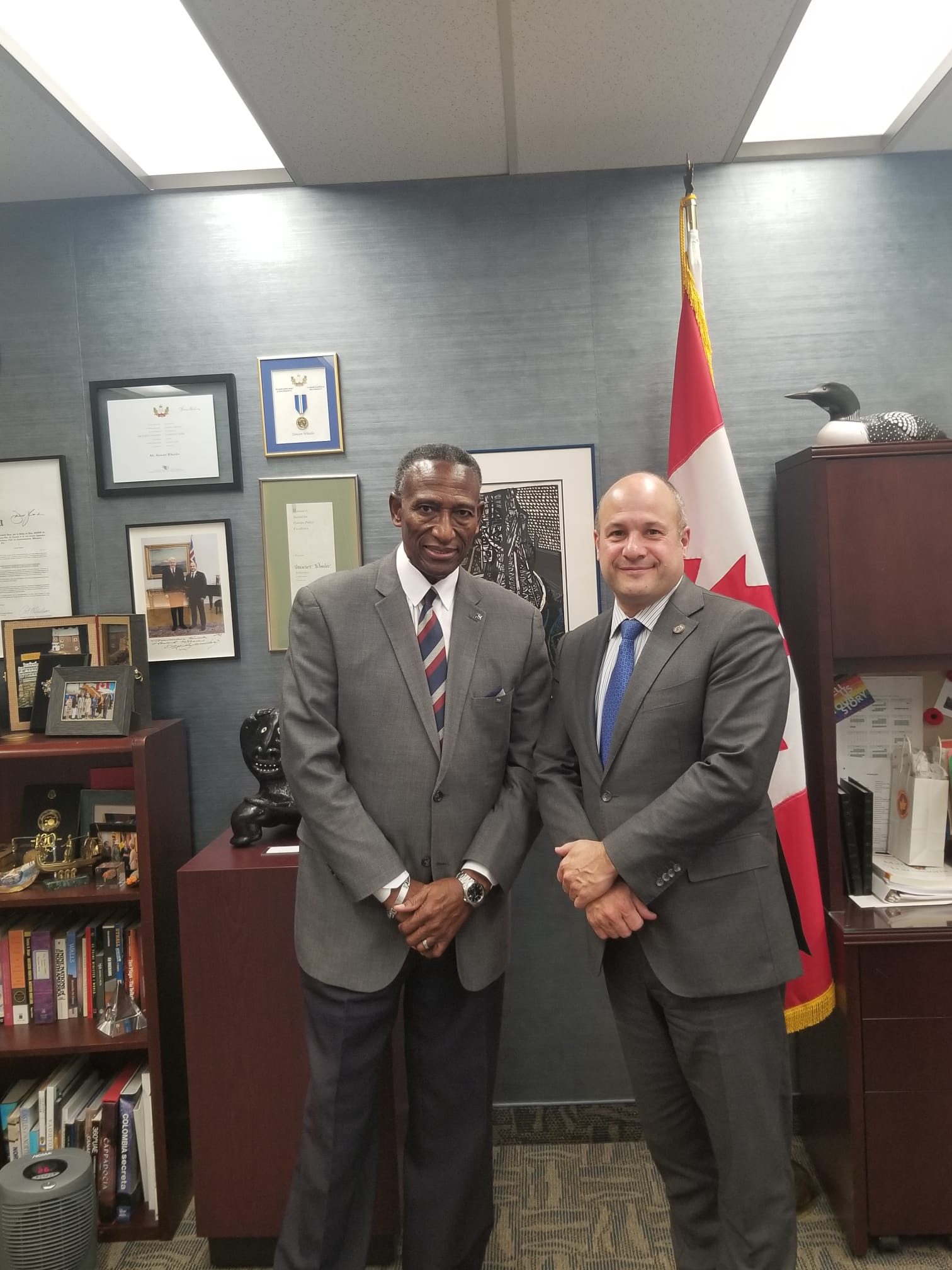 High Commissioner V. Alfred Gray Officially To Canada The